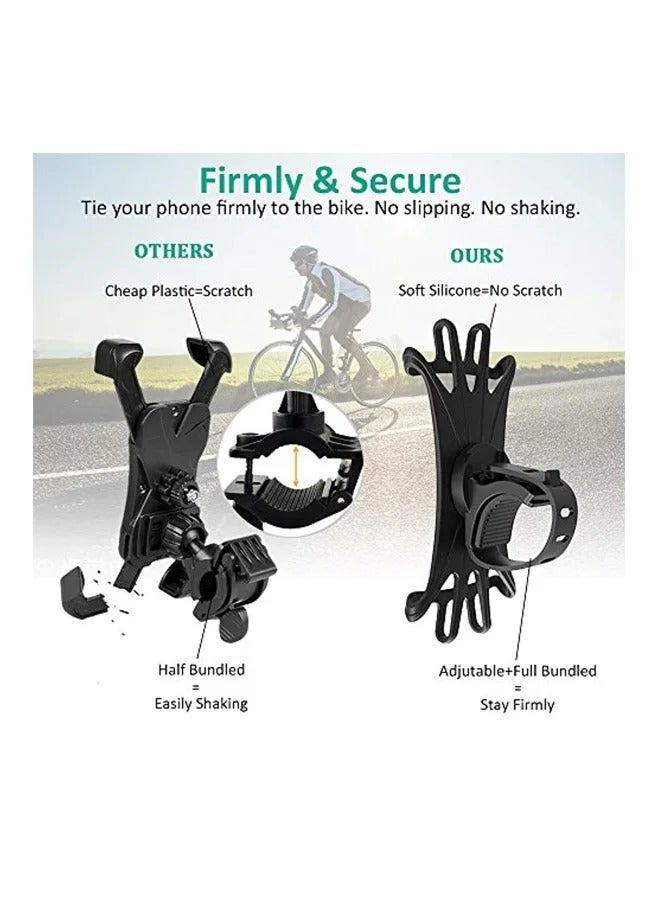 Bike Handlebar Phone Mount Black - Image 2