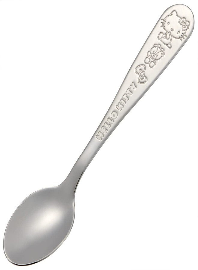 Skater SS1C-A Sanrio Stainless Steel Spoon, For Adults, Engraved, Hello Kitty - Image 1