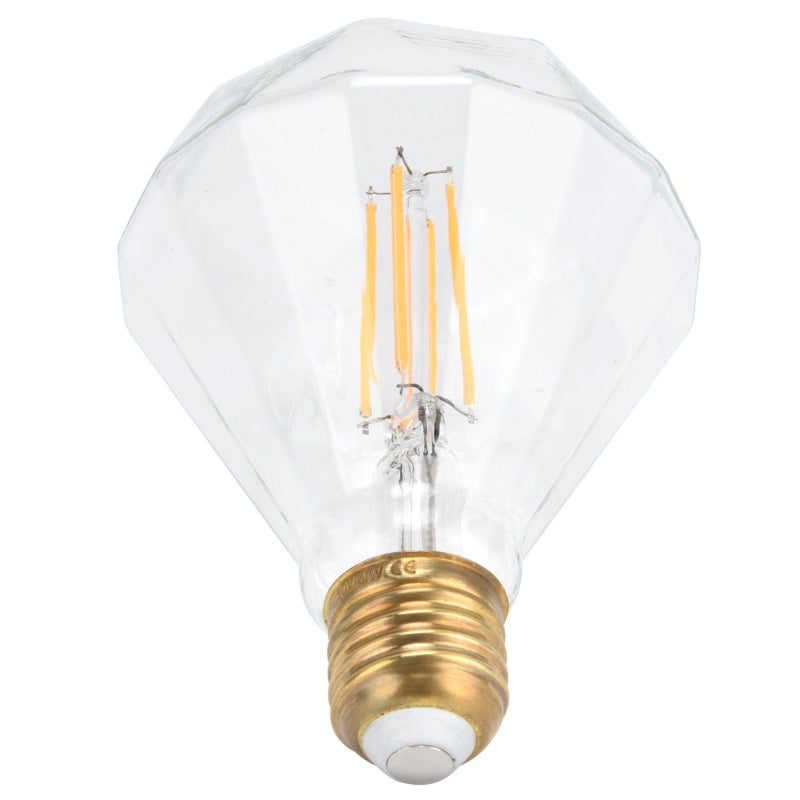 Dimmable LED Light Bulb E27 Transparent Glass Flexible Filament Vintage Shape Design - Decorative Light Bulb for Indoor Home Coffee Shop Decoration - Image 4
