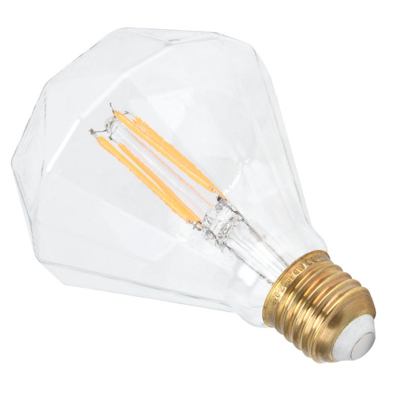 Dimmable LED Light Bulb E27 Transparent Glass Flexible Filament Vintage Shape Design - Decorative Light Bulb for Indoor Home Coffee Shop Decoration - Image 2