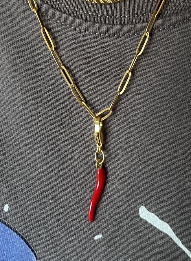 AMOBESTER Stainless Steel Chili Pepper Charms - Spicy Pepper Pendant for DIY Jewelry, Bracelet, Necklace, Zipper Pull, Keychain - Hot Crops Clip-On Charms - Image 4