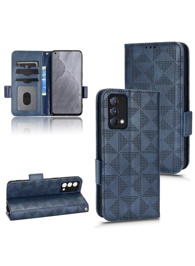The Bros Case For Realme GT Master / Q3 Pro Carnival Symmetrical Triangle Leather Phone Case