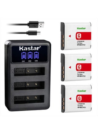 3-Pack Battery + LCD Triple USB Charger Replacement for Sony NP-BG1 NP-FG1 and Cyber-Shot DSC-W220 DSC-H3 H7 H9 H10 H20 DSC-H50 DSC-H55 DSC-H70 DSC-HX5V DSC-HX7V DSC-HX9V DSC-HX10V DSC-HX30V - pzsku/Z9CA359D77E43605A1F31Z/45/_/1686480148/5c051493-7cb7-4ea6-a709-892b028fa4b3