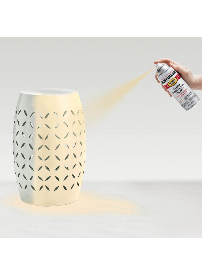 Rust-Oleum 7794830 Stops Rust Spray Paint, 12 oz, Gloss Antique White - Image 5