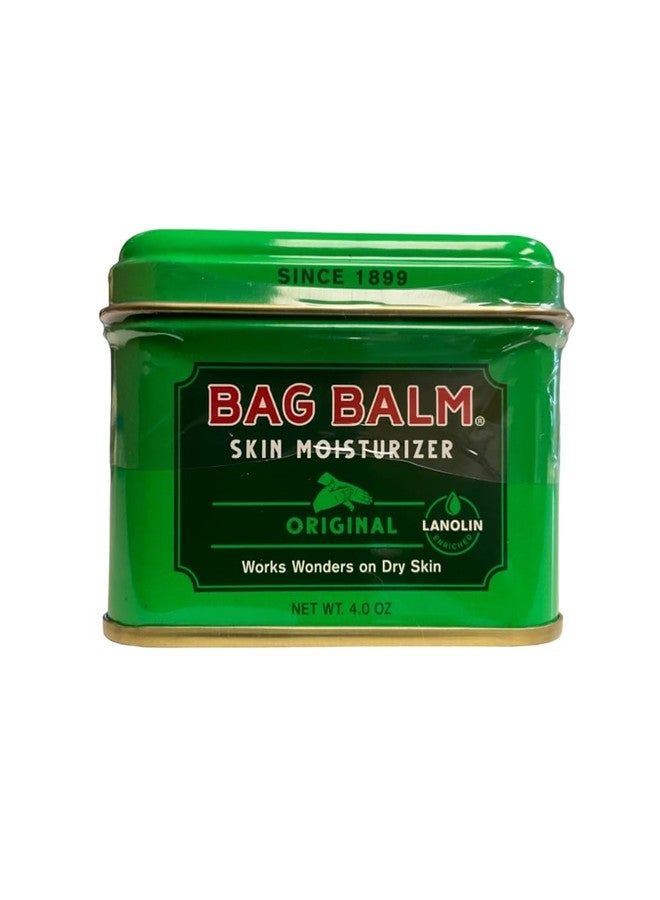 Bag Balm Vermont's Original Moisturizing for Dry Skin, Chapped Lips, Cracked Heels, Dog Paw Pads + More. 118 ml (4 oz Tin (3 - Image 2