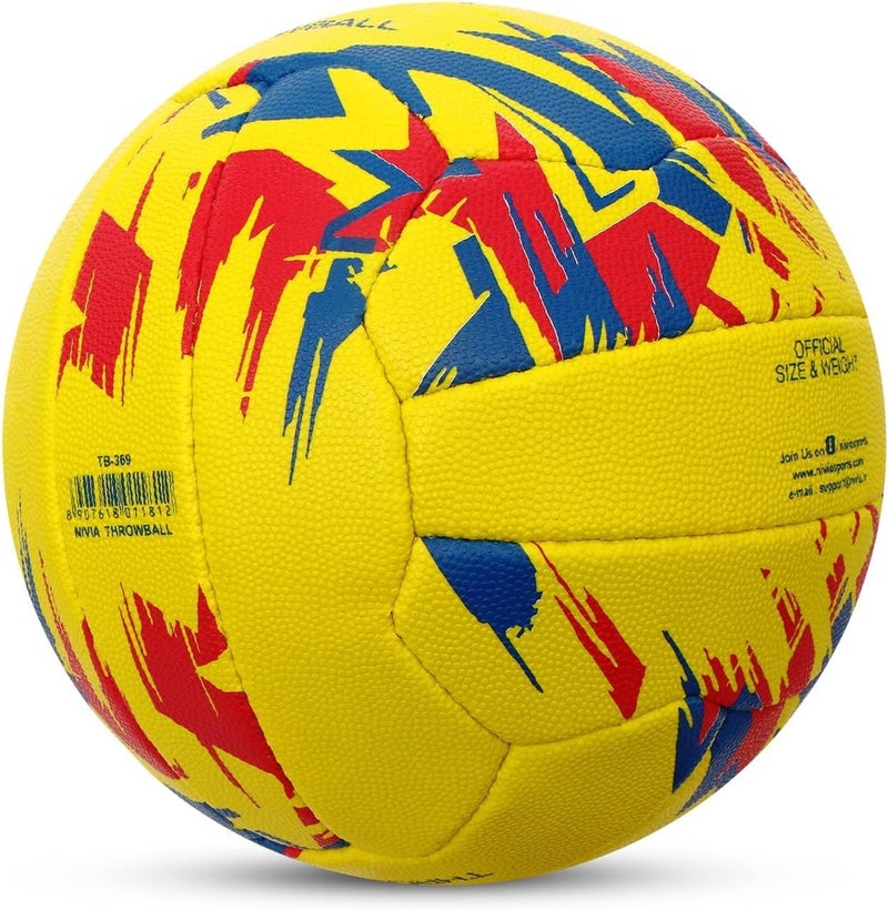 Nivia Rubber Throw Ball Volleyball - Size 5 - Image 4