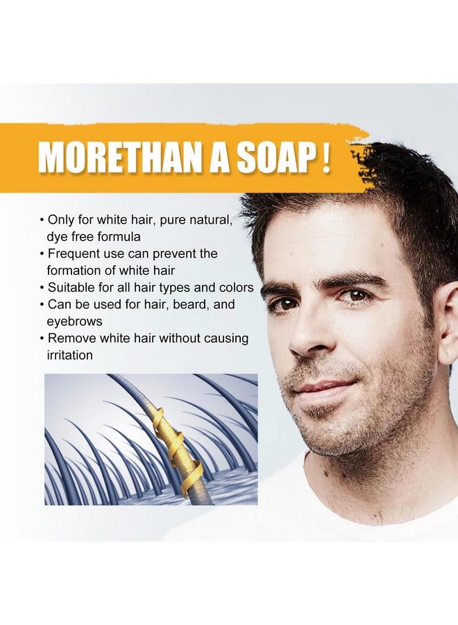 DAONPHARI Hair Shampoo Soap Bar for Damage Repair, Long-Term Use, Beard Darkening | Men's Care & Styling, 1 Count - Image 5