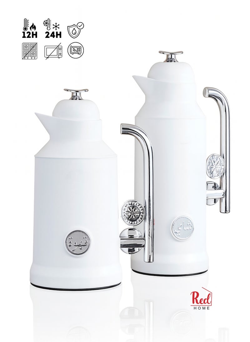 البيت الأحمر طقم ترمس FC4006C، سعة 1000 مل × 2 - Image 1