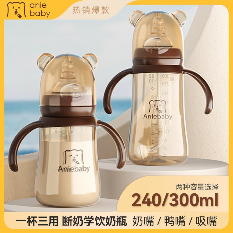 Baby Bottle Imitation Breast Milk Baby Wide-Caliber Pp Bottle Neonatal Anti-Flatulence Silicone Bottle Factory - Image 2