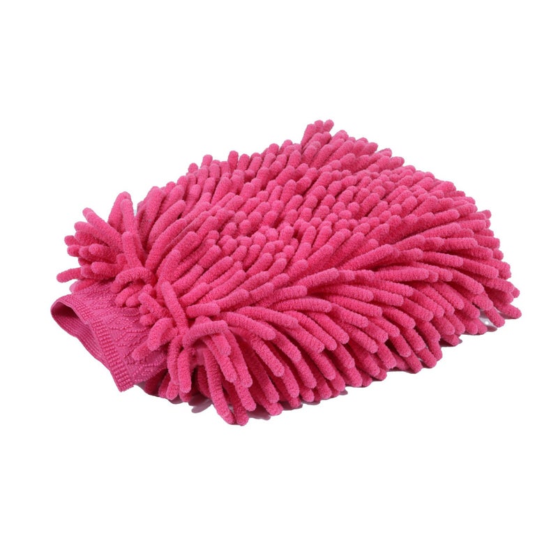 Xin Snobbish Thickened Chenille Car Wash Gloves Coral Fleece Foaming Gloves Long Fleece Single-Sided Double-Sided Car Wipe Gloves - Image 1