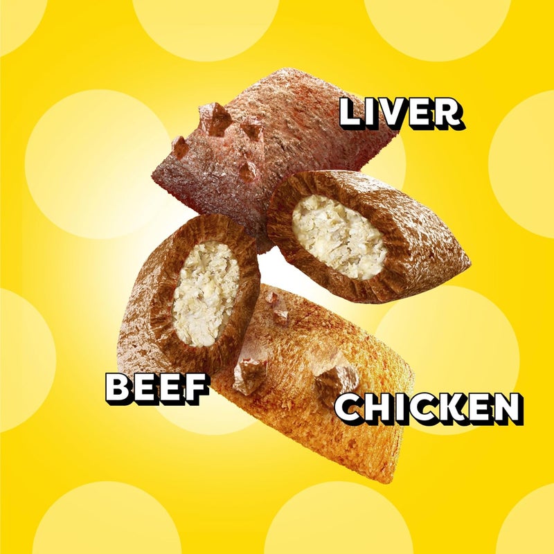 Temptations MixUps Backyard Cookout Flavor Crunchy and Soft Cat Treats, 6.3 oz. Pouch (Pack of 10) - Image 5