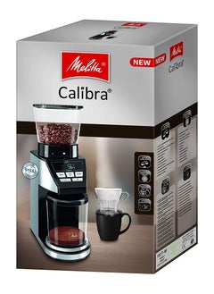 Melitta CALIBRA Electric Coffee Beans Grinder, 1027-01, Conical Burr, 160W, Black/Stainless Steel  - Image 4