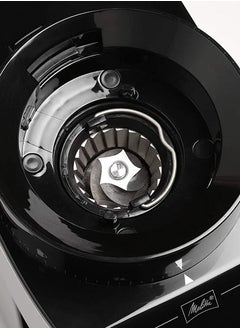 Melitta CALIBRA Electric Coffee Beans Grinder, 1027-01, Conical Burr, 160W, Black/Stainless Steel  - Image 3