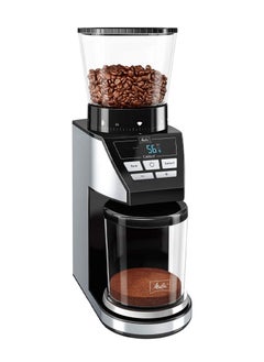 Melitta CALIBRA Electric Coffee Beans Grinder, 1027-01, Conical Burr, 160W, Black/Stainless Steel  - Image 1