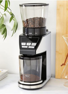 Melitta CALIBRA Electric Coffee Beans Grinder, 1027-01, Conical Burr, 160W, Black/Stainless Steel  - Image 5