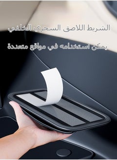 M MIAOYAN Car center console storage box sticker-type in-car storage and storage artifact leather multi-functional car mobile phone bag  - Image 4