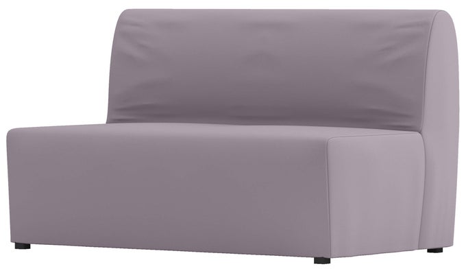 THE LYCKSELE LOVAS SOFA BED COVER REPLACEMENT IS CUSTOM MADE FOR IKEA LYCKSELE SLEEPER OR FUTON SLIPCOVER NO FILLING NOR WADDING EASY TO WASH POLYESTER FLAX LIGHT GRAY
