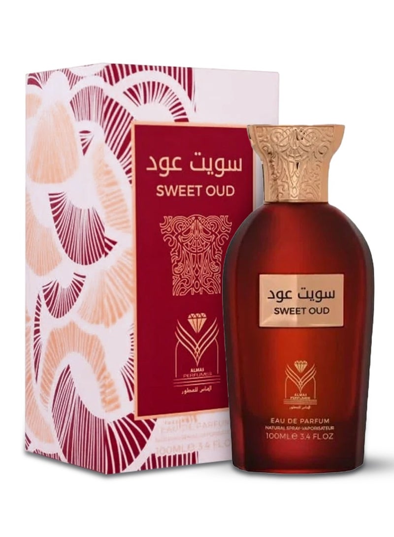 ALMAS PERFUMES Sweet Oud Unisex EDP 100ml - Image 1