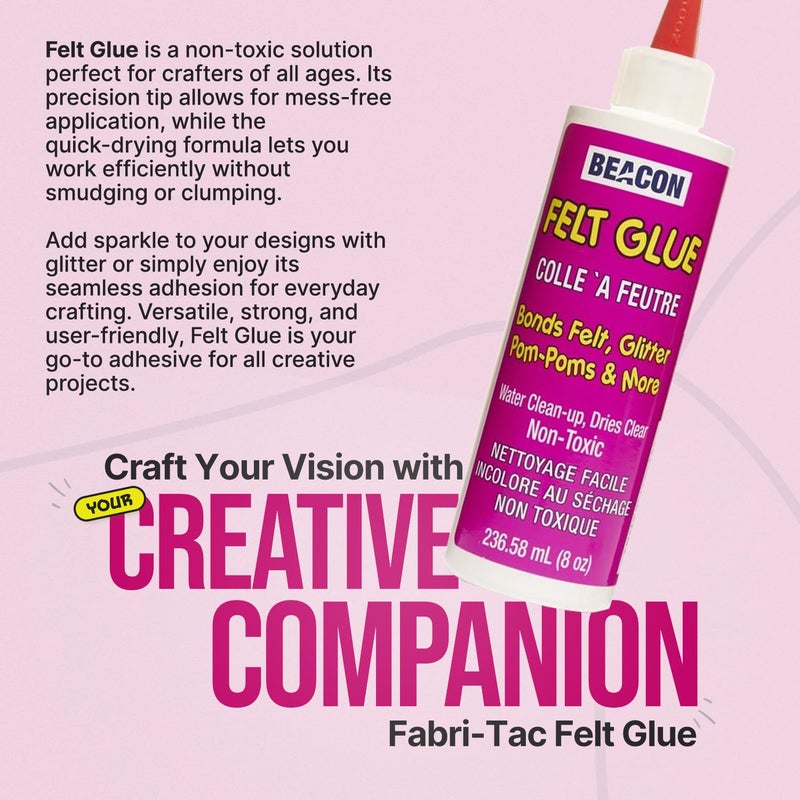 Beacon Felt Glue 8oz - Image 2