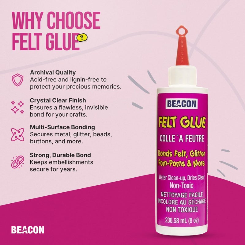 Beacon Felt Glue 8oz - Image 3