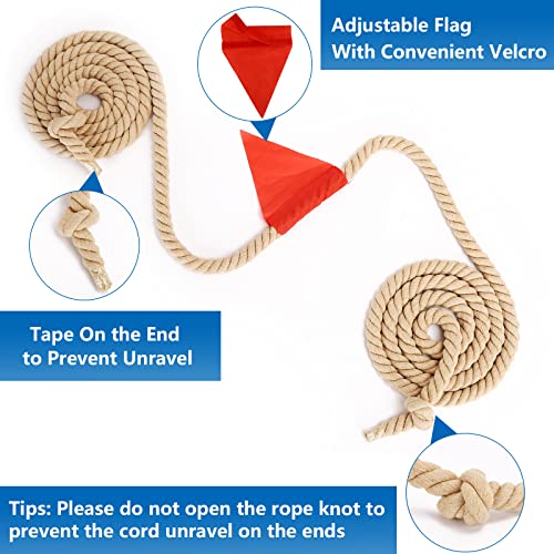 CWLAKON Outdoor Games Tug of War Rope for Kids and Adults, Field Day Family Reunion Birthday Party Games, Outside Lawn Games, Camping Picnic Carnival Games, Team Building Activities - Image 4