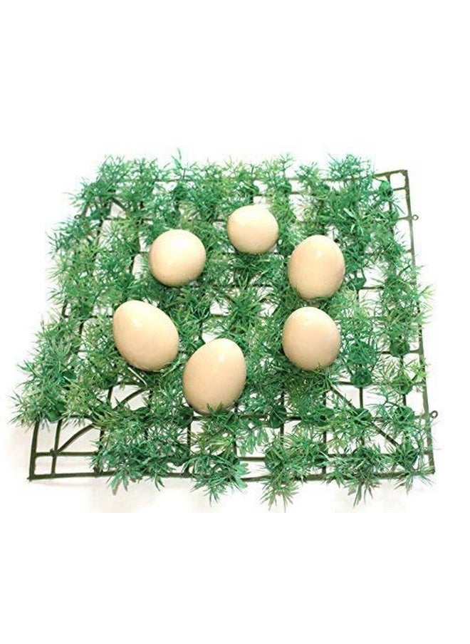 Smartcraft Wooden Eggs - 6 Pcs/Wooden Egg Toy Playset/Pretend Play Eggs For Kids/Birthday Return Gifts/Fake Eggs/Nesting Eggs For Kids Made In India - Multicolor  - Image 1