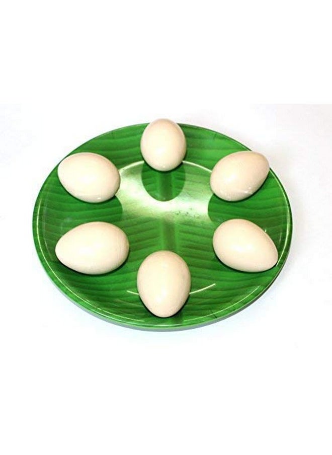 Smartcraft Wooden Eggs - 6 Pcs/Wooden Egg Toy Playset/Pretend Play Eggs For Kids/Birthday Return Gifts/Fake Eggs/Nesting Eggs For Kids Made In India - Multicolor  - Image 3