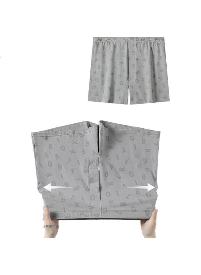 Fenton Fenteng Men'S Cotton Boxer Briefs 2-Pack New Style Breathable Loose-Fit Underwear Casual Shorts - Image 1