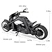 BDTCTK 112 Compatible for Travertson Vrex Motorcycle Toy Car Model Car Collection and Decoration Gift Toy for Adults and Kids Boy Girl Black - Image 4