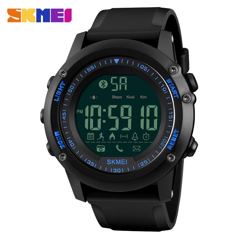 Multifunction Bluetooth Sports Wristwatch Blue
