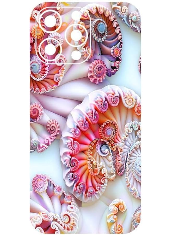 512 ملصق حماية ظهر الهاتف المحمول من ماندالا لهاتف آيفون 16 برو ماكس، ليس غطاء حماية