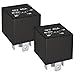 Formiden 4RD93168001 007903001 RY116 12V 40A Relay Pack of 2 JD1914 5 Pin SPST Automotive Relay Replace 584416 586147 586224 - Image 2