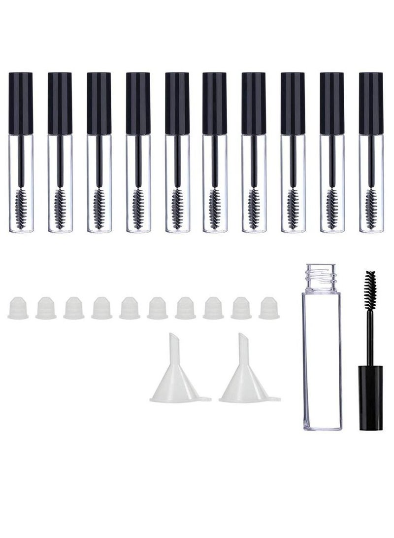 10-Piece Empty Mascara Tube and Wand 10ml - Image 1