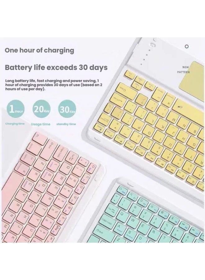 Magic Touch Bluetooth Keyboard Case for iPad 11 (A16) 2025 - Image 4