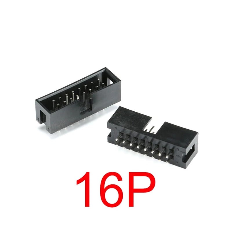 20PIN 2X10 Double Row Male Socket Straight IDC Box Header PCB Connector 2.54mm Pitch - Image 4
