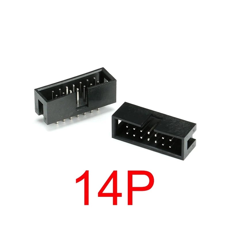 20PIN 2X10 Double Row Male Socket Straight IDC Box Header PCB Connector 2.54mm Pitch - Image 3
