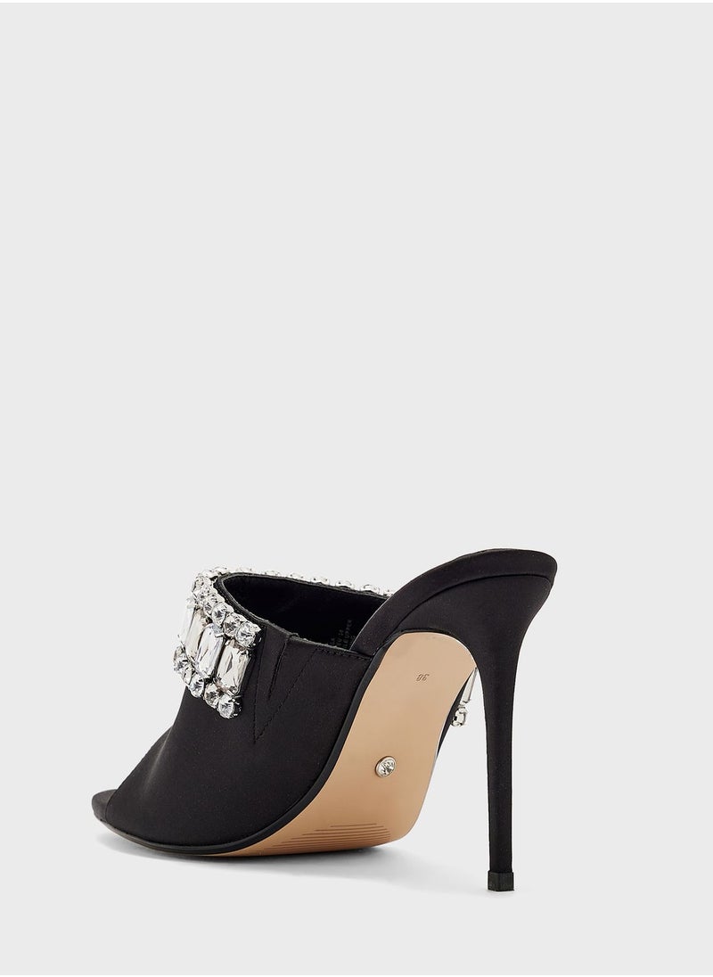 Dune LONDON - Mimosa Peep Toe Pumps - Image 1