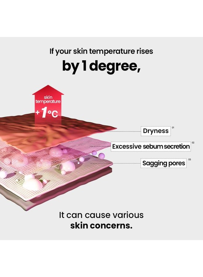 ILSO Dual Cooling Master, Korean Tighten Pores and Cooling Massage Stick, Color-Changing, Stainless Steel - Image 4