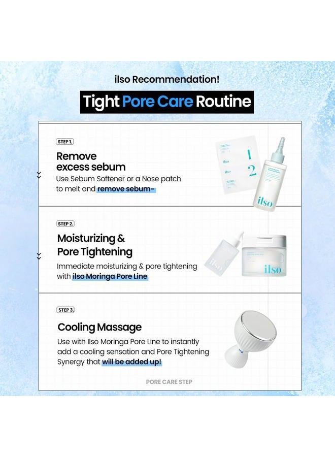 ILSO Dual Cooling Master, Korean Tighten Pores and Cooling Massage Stick, Color-Changing, Stainless Steel - Image 3