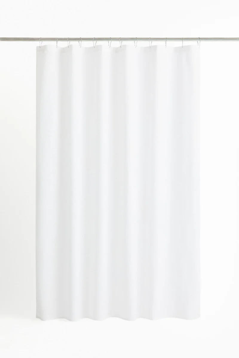 H&M Linen-blend shower curtain