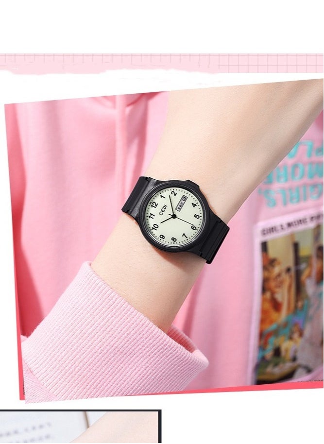 Student Simple Silicone Waterproof Quartz Watch - pzsku/Z9CA4BB4D95339DC7362DZ/45/_/1731464887/85dd50f5-10cc-41db-8d2c-aa1509505a89