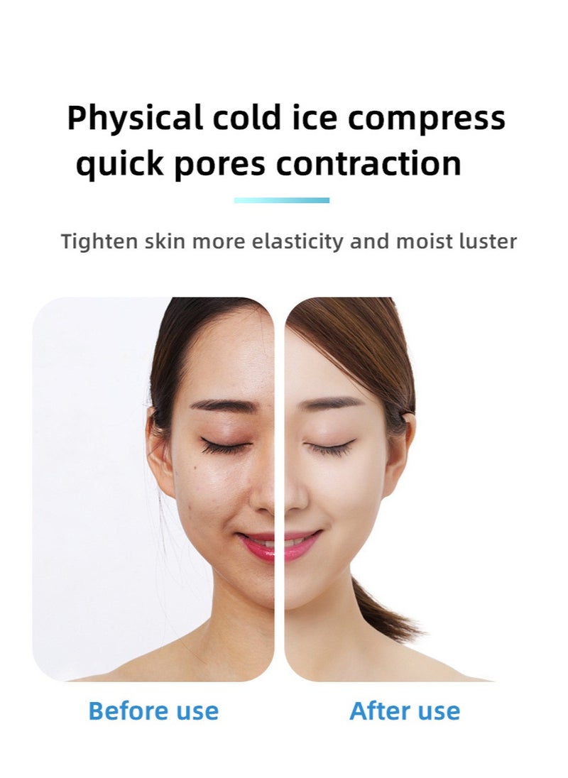 Generic Ice Cube Molds,Physical Cooling Ice Cubes,Ice Cubes Beauty,Ice Cubes for Freezing and Reducing Swelling,Reusable Ice Facial Food-Grade Leak-Proof Silicone for Eye Wrinkle,Ice Cube Molds For Sprain and Hair Removal Pain Relief  - Image 5