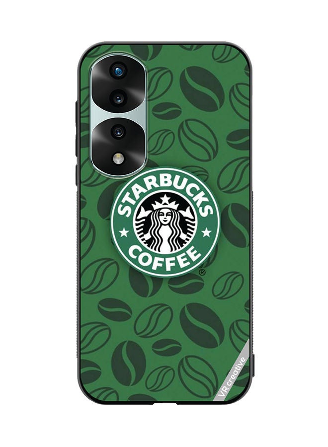 VR CREATIVE Protective Case Cover For Honor 70 Pro plus Starbucks 3 Design Multicolour - Image 1