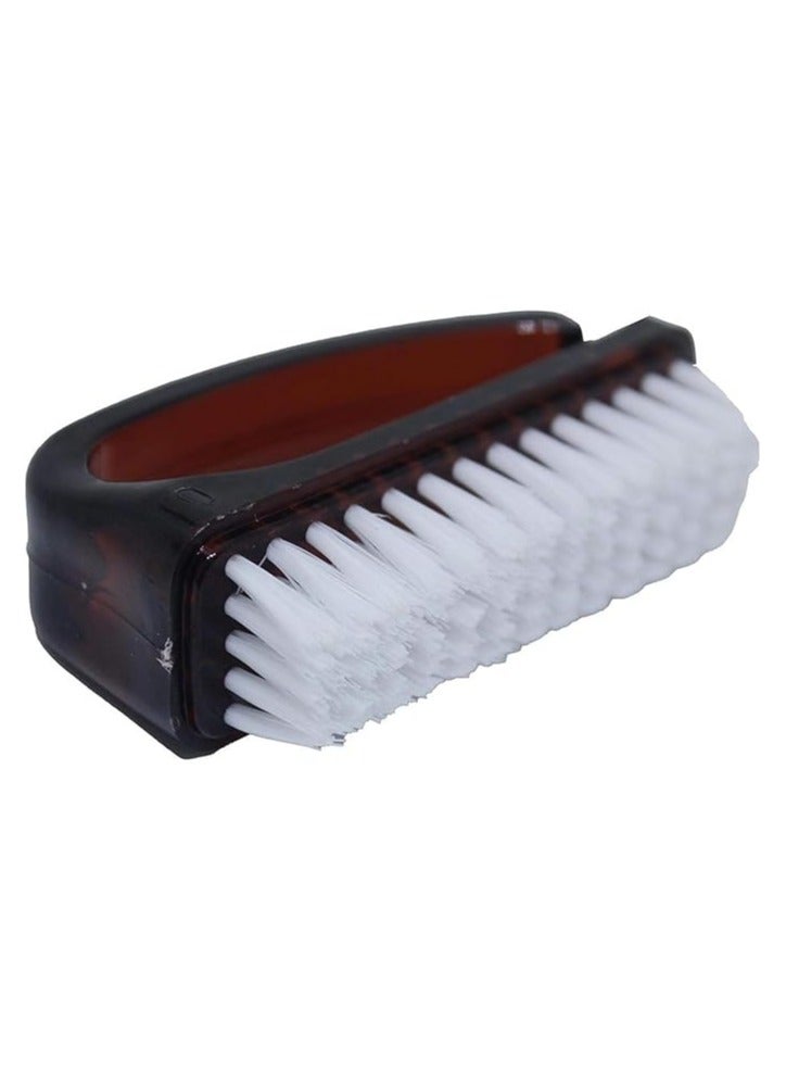 Generic Scrub Brush with Ergonomic Handle Heavy Duty Bristles for Deep Cleaning Bathroom, Kitchen, Tiles and Floors Multipurpose Scrubber for Household Easy Grip Design for Effective Stain Removal (8x2 cm)  - Image 1