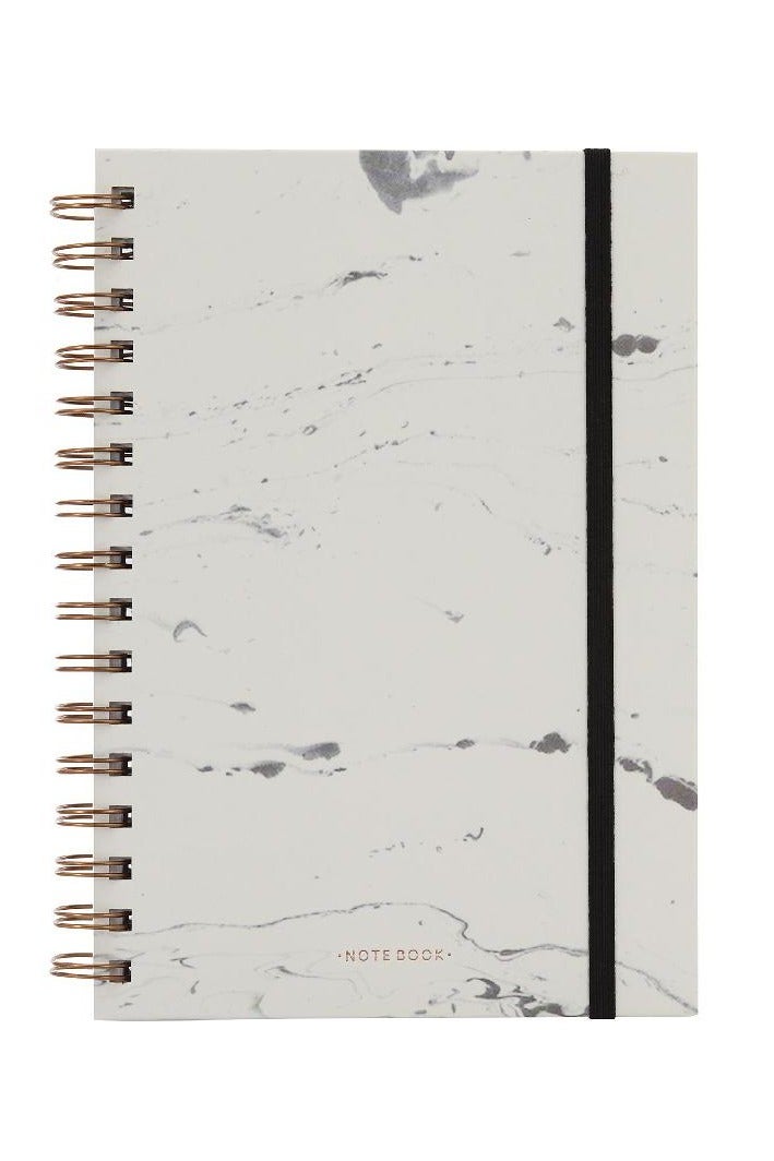 ROCO Notebook Marble | A5 | 100 Sheets | Lined | White - Image 3
