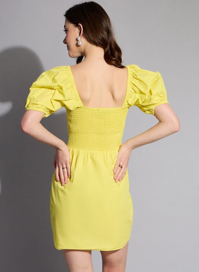 Freehand Women Regular Fit Casual Solid Shift Dress - Image 2