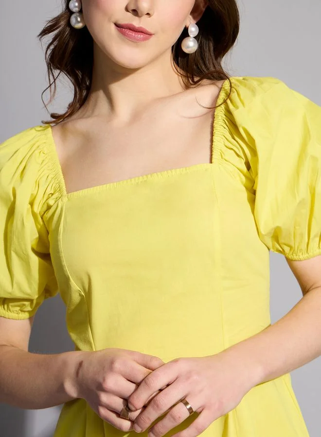 Freehand  Women Regular Fit Casual Solid Shift Dress for Women | Best Price UAE