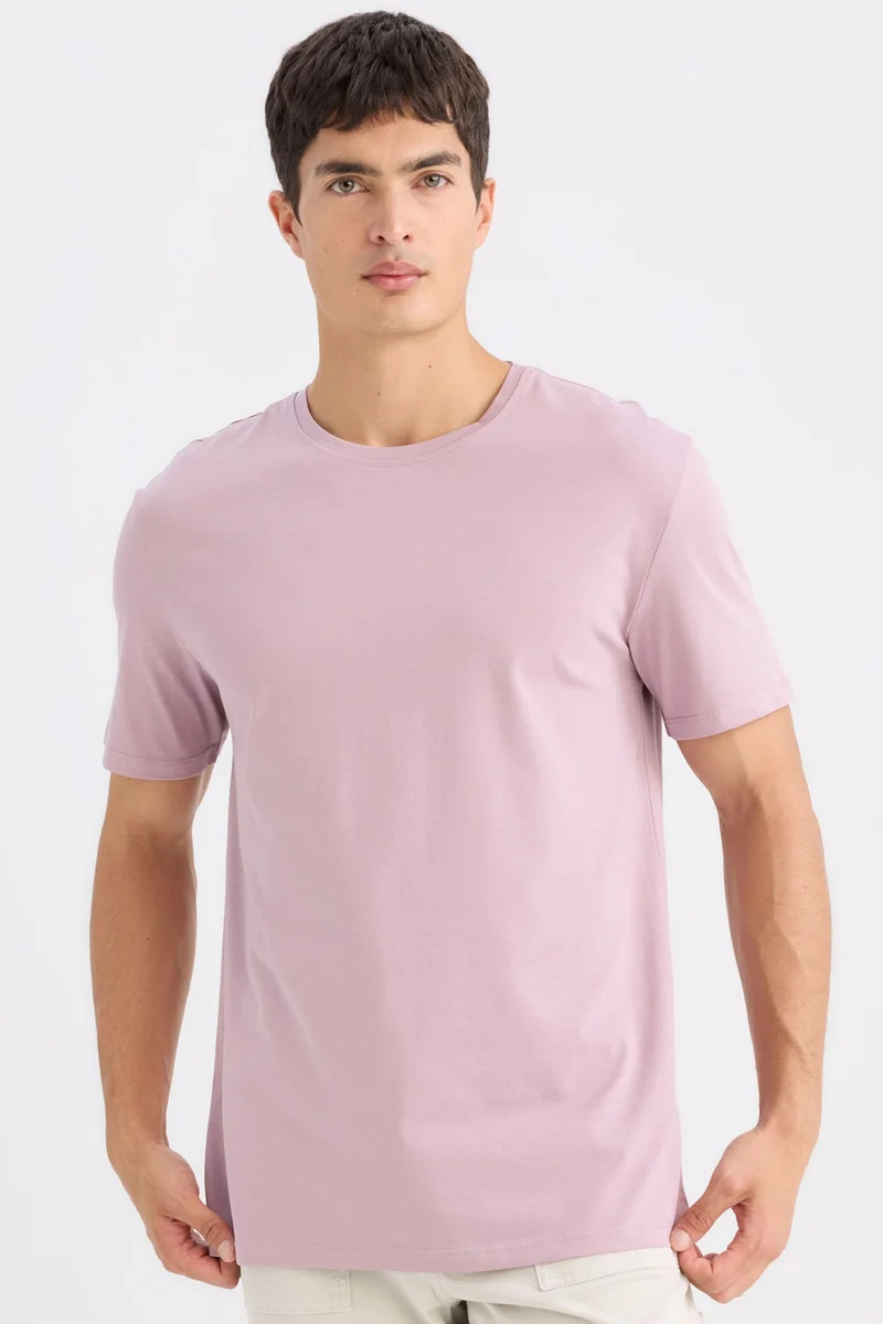 Defacto New Regular Fit Crew Neck Short Sleeve T-Shirt