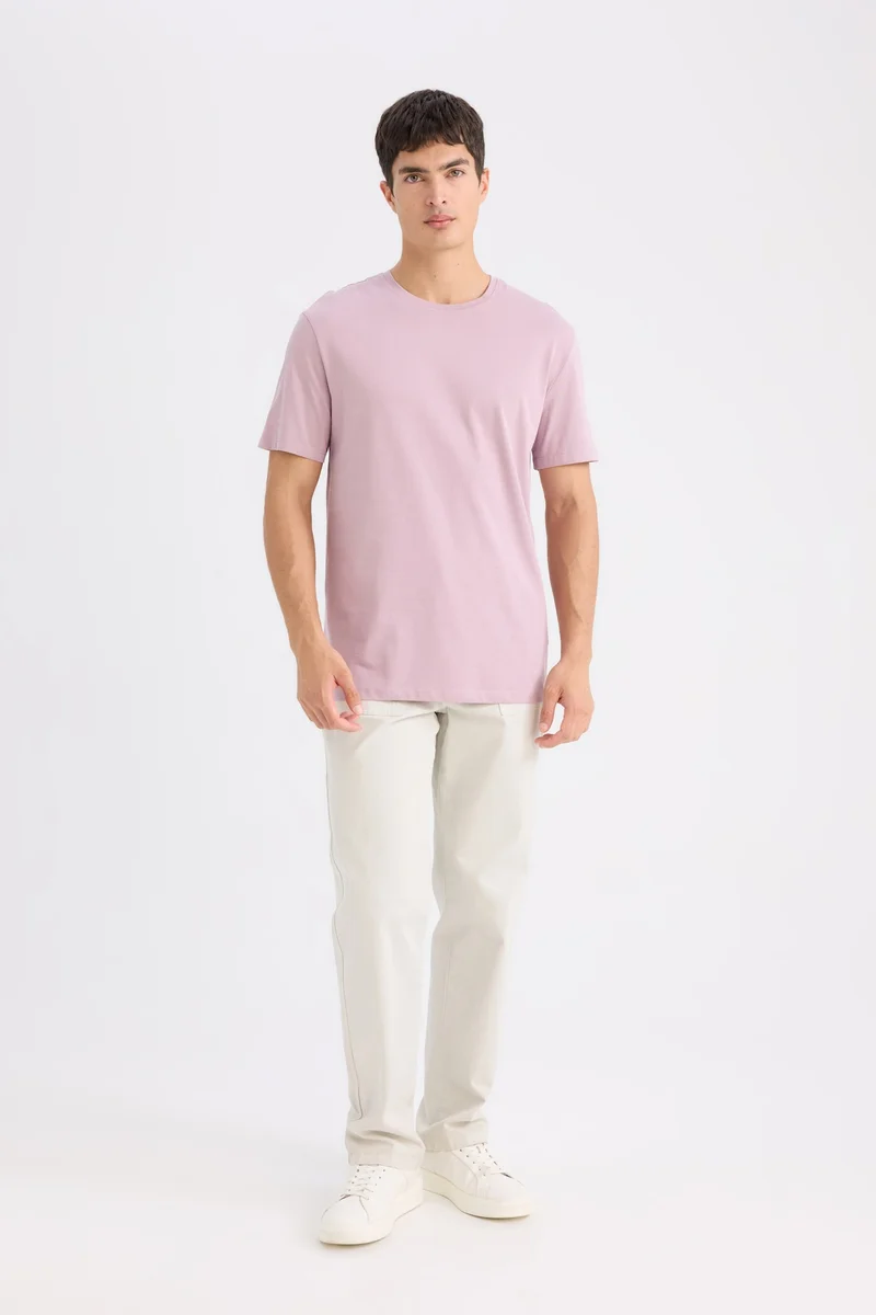 Defacto New Regular Fit Crew Neck Short Sleeve T-Shirt