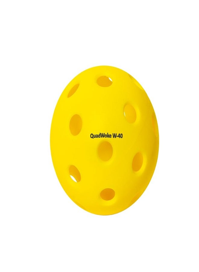 Quadwoke W-40 Balls | 40 Holes Outdoor Pickleball | for Beginners - Image 4